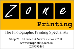 Zone Printing Logo Orange 6Inch